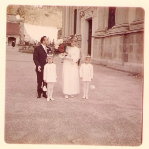 1970 Hochzeit Peter und Anni