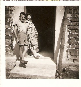 Peter mit Schwester Rosi